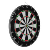 Classic Dart Board Dartscheibe (Vorderseite Links)