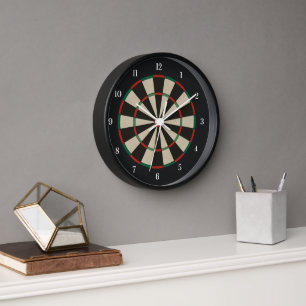 Classic Dartboard Uhr