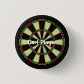 Classic Design, Darts, Dart Games Button (Vorderseite)