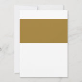 Classic Detective, Mord Mystery Birthday Party Einladung (Rückseite)