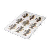 Classic Diamond Badematte (Schrägansicht)