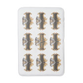 Classic Diamond Badematte (Vorderseite Vertikal)