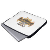 Classic Diamond Laptopschutzhülle (Vorne Knopf)