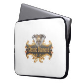 Classic Diamond Laptopschutzhülle (Vorderseite Links)