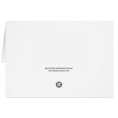 Classic Doll and Teddy Bear Card (Rückseite Horizontal)