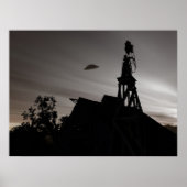 Classic Domed Saucer Poster (Vorne)