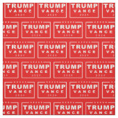 Classic Donald Trump Vance 2024 Rectangle Logo Stoff (Muster)