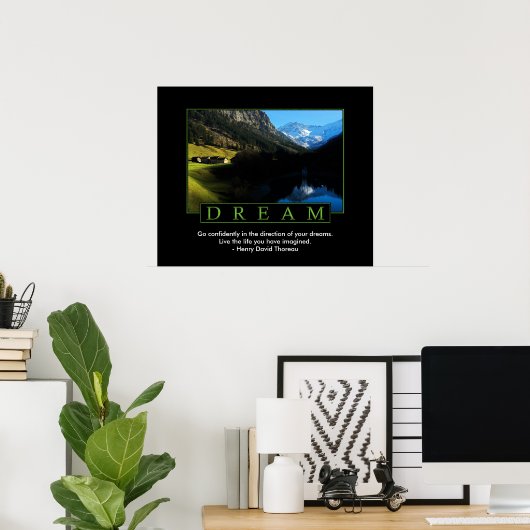 Classic Dream Poster (Heimbüro)