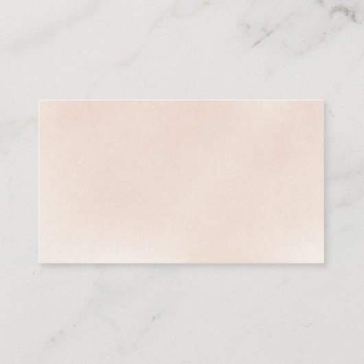 Classic Dusty Pink Rose Baby Shower Buy Request Begleitkarte (Rückseite)