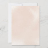 Classic Dusty Pink Rose machen wir wieder neu Einladung (Rückseite)