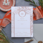 Classic Dusty Rose Gold Monogram Wreath Wedding RSVP Karte<br><div class="desc">Dies ist Teil einer Sammlung - wenn Sie Hilfe benötigen oder mehr,  wenn Sie mich kontaktieren *keine echte Folie</div>