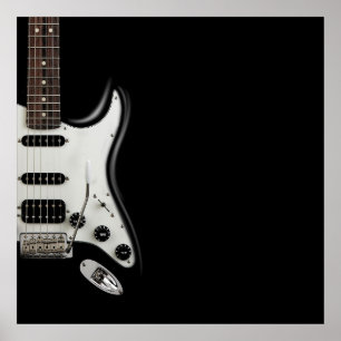 Classic Electric Guitar - Iconic Stratocaster Poster