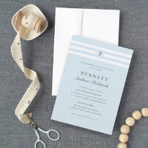 Classic Elegance Boys Baptism