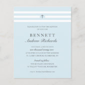 Classic Elegance Budget Baptism Invitation (Vorderseite)