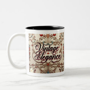"Classic Elegance Evolved" Zweifarbige Tasse