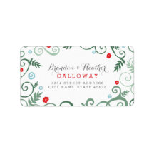 Classic Elegance Holiday Address Labels