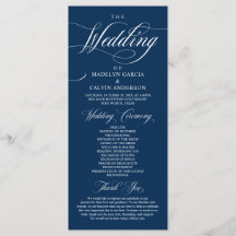 Classic Elegance Navy Blue, Hochzeitfeier Prog