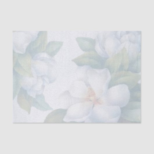 Classic Elegance New Magnolia Blume Seidenpapier (Vorderseite)