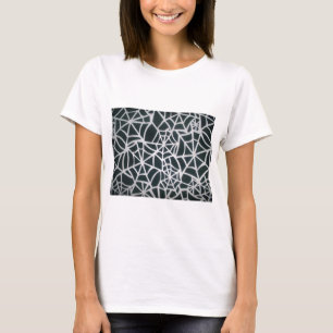 Classic Elegance Schöne Schwarz-Weiß-Kunst T-Shirt
