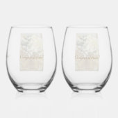 Classic & Elegant, 50 Jahre Weingläser Weinglas Ohne Stiel (Rückseite)