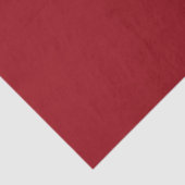 Classic Elegant Bold Schlicht Red Seidenpapier (Ausschnitt)