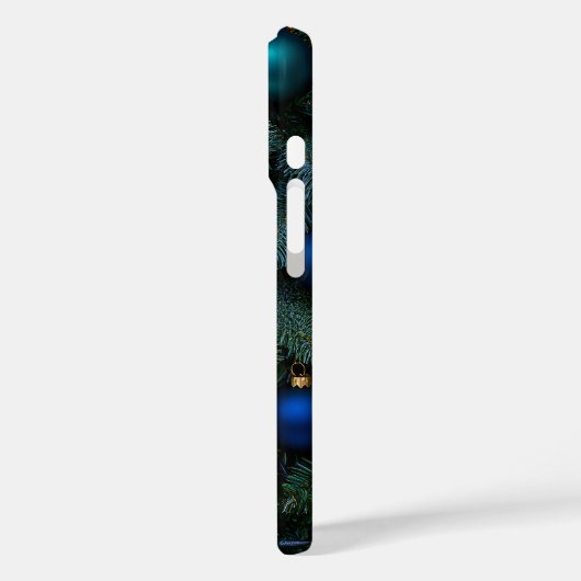 Classic Elegant Christmas Tree Ornaments Case-Mate iPhone Hülle (Rückseite / Links)