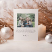 Classic Elegant Frohe Weihnachten Zwei Foto