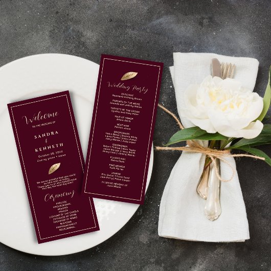 Classic & Elegant I Bulgarische Rose Shade I Weddi Programm