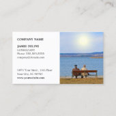 Classic Elegant Insurance Consultant Business Card Visitenkarte (Vorderseite)