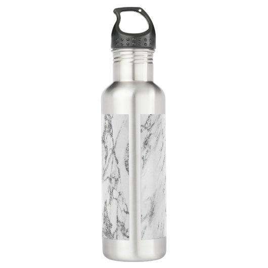 Classic Elegant Marble OM Edelstahlflasche (Rückseite)