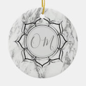 Classic Elegant Marble OM Keramik Ornament (Vorne)