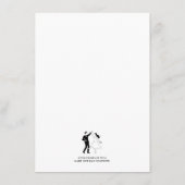 Classic Elegant Minimalist Enclosure Card Begleitkarte (Rückseite)