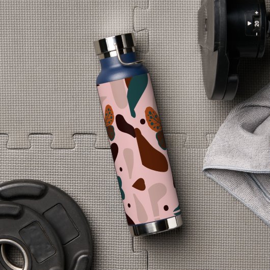 Classic Elegant Rustic Boho Trinkflasche (Fitnessstudio)