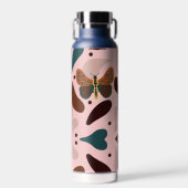Classic Elegant Rustic Boho Trinkflasche (Vorne)