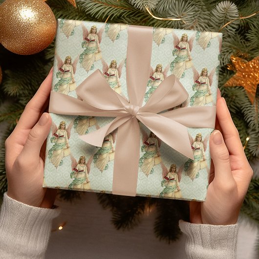 Classic Elegant Viktorianisch Vintage Geschenkpapier