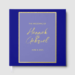 Classic Elegant Wedding Foil Gästebuch