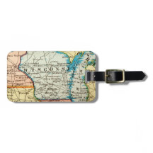 Classic Elegant Wisconsin Vintage Karte