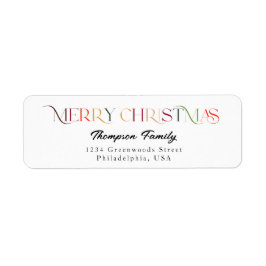 Classic Elegante Farben frohe Weihnachten