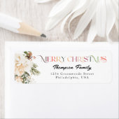 Classic Elegante Farben frohe Weihnachten (Insitu)