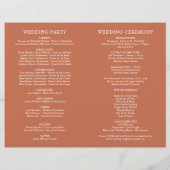 Classic Elegante Hochzeitsfeiern (Rückseite)