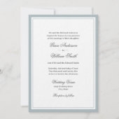 Classic Elegante Script - Einladung zur Hochzeit i (Vorderseite)