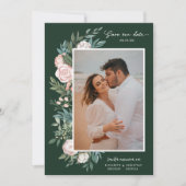 Classic Elegantes, gemaltes Foto mit 2 Farben | Gr Save The Date (Vorderseite)