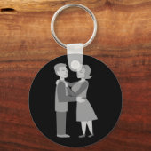 Classic Embrace Schlüsselanhänger (Vorderseite)