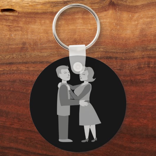 Classic Embrace Schlüsselanhänger (Vorderseite)