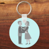 Classic Embrace Schlüsselanhänger (Vorderseite)