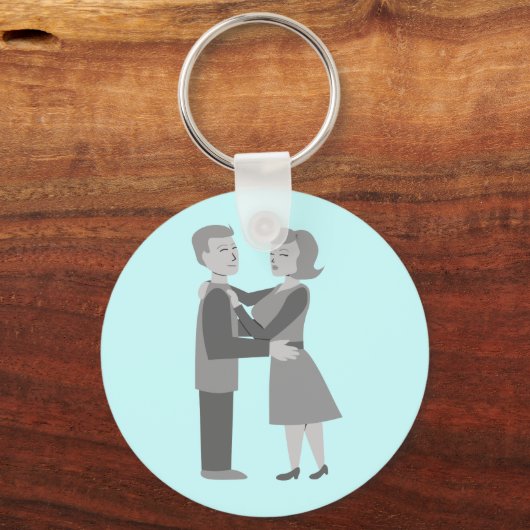 Classic Embrace Schlüsselanhänger (Vorderseite)