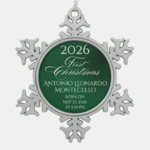 Classic Emerald Green Newborn - Geburtsdetails