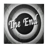 Classic End Credits - B&W Fliese (Vorderseite)