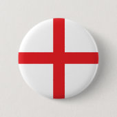 Classic England Flag - St. George's Cross Button (Vorderseite)