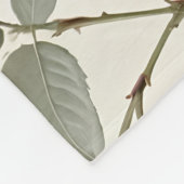 Classic English Roses In Soft Shades Of Pink  Fleecedecke (Ecke)